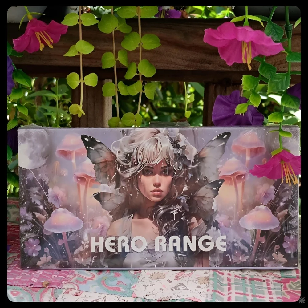 🆕️HERO RANGE 21 COLOR ANIME FLOWER FAIRY ETHEREAL EYESHADOW PALETTE 🧚‍♀️🍄🧚‍♀